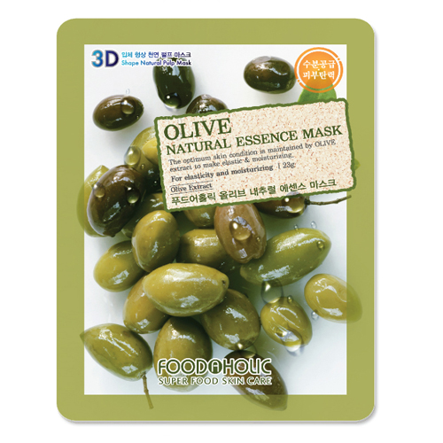 3D foodaholic olive